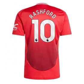 Manchester United Marcus Rashford #10 Heimtrikot 2024-25 Kurzarm